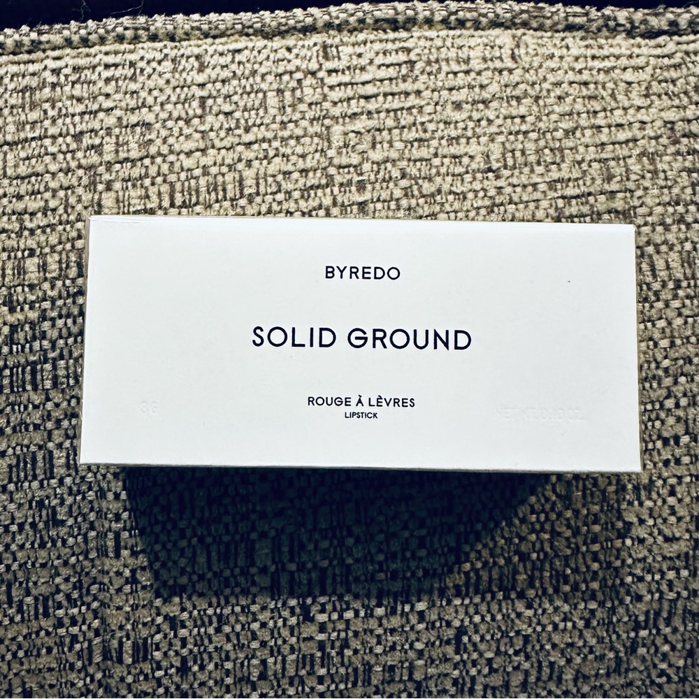 🆕 Byredo “Solid Ground” Lipstick